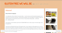 Desktop Screenshot of glutenfreewewillbe.com