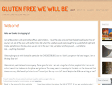 Tablet Screenshot of glutenfreewewillbe.com